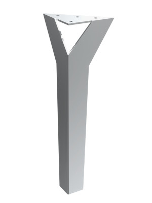 Möbelbein Moderna Chrom 30 cm