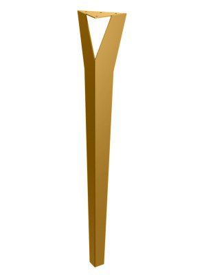 Tischbein Moderna 72 cm - gold