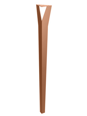 Konsolentischbein Moderna 90 cm - kupfer