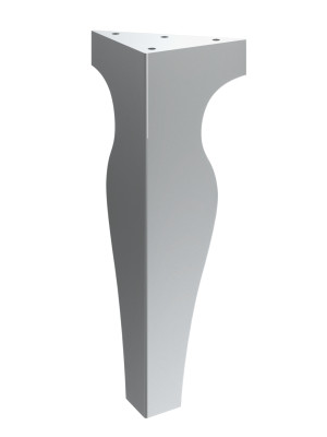 Möbelbein Ernest Chrom 30 cm