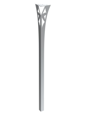 Konsolentischbein Lobster Chrom 90 cm
