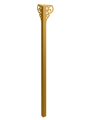 Konsolentischbein Royal 90 cm - gold