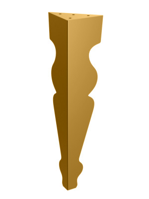 Couchtischbein Charlotte 40 cm - gold
