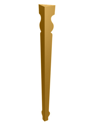 Konsolentischbein Charlotte 90 cm - gold