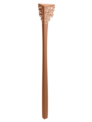 Konsolentischbein Flores 90 cm - kupfer