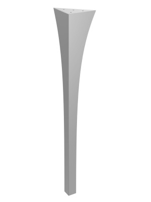 Tischbein Talia 72 cm - silber