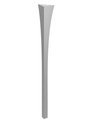 Konsolentischbein Talia 90 cm - silber
