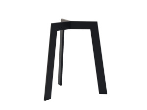 Tischgestell Triangle S - schwarz matt
