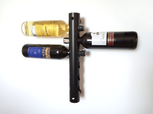 Hängendes Weinregal Metall Massandra 6 Flaschen 40 cm - kupfer