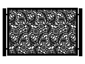 Zaunfeld  Lisa 200×135 cm - braun