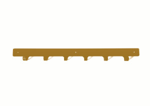 Kleiderhaken Einfach 60 cm - gold