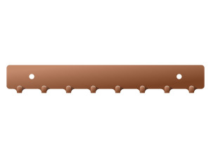 Schlüsselhalter Basic 20 cm - kupfer