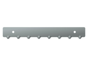 Schlüsselhalter Basic 20 cm - silber