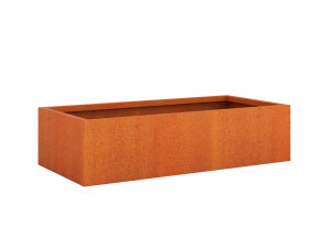 Pflanzkübel Cortenstahl 60x120x30 cm