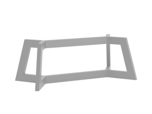 Couchtisch Gestell Tiga L - silber