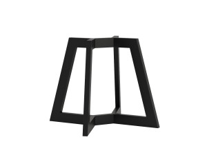 Tischgestell Tiga S - schwarz matt