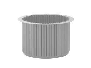 Couchtischgestell Toro XL - silber