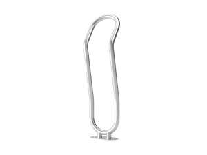 Fahrradstand Loop Chrom