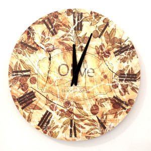 Lekki zegar ścienny Olive 30 cm