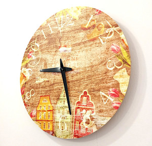 Zegar ścienny City 30 cm