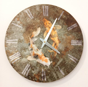 Zegar ścienny Ryba 30 cm