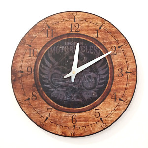 Zegar ścienny Motocykl 30 cm