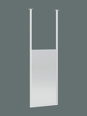 Lustro podwieszane Reflecta 45 cm - biały matowy