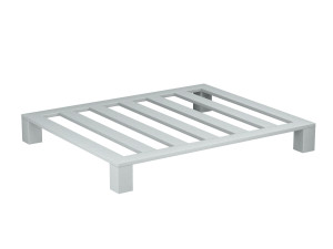 Paleta aluminiowa 120x100x15 cm