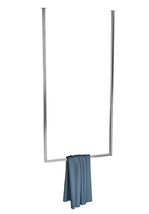 Wieszak sufitowy pojedynczy chrom M