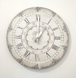 Zegar do sypialni Time 30 cm