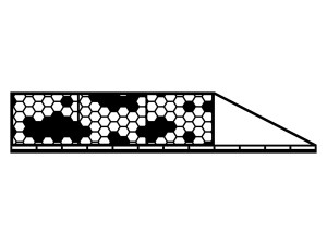 Brama przesuwna Isabella 400×120 cm - antracytowy