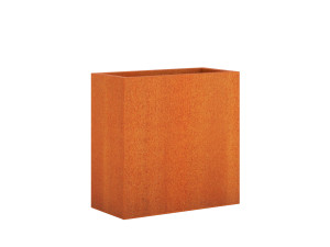 Donica ogrodowa metalowa Corten 30x60x60 cm