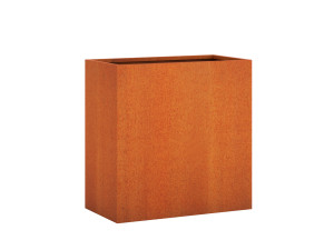 Donica ogrodowa metalowa Corten 60x120x120 cm