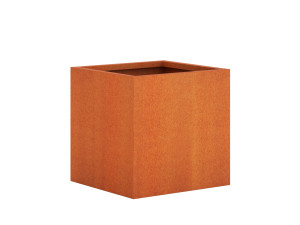 Donica ogrodowa metalowa Corten 60x60x60 cm