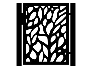 Furtka Anastasia 90×120 cm - biały matowy