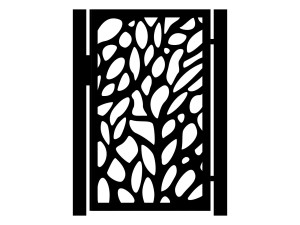 Furtka Anastasia 90×150 cm - biały matowy