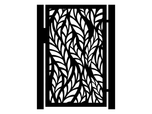 Furtka Alessia 90×150 cm - biały matowy