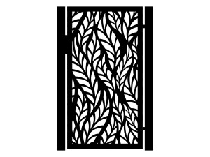 Furtka Alessia 90×170 cm - biały matowy