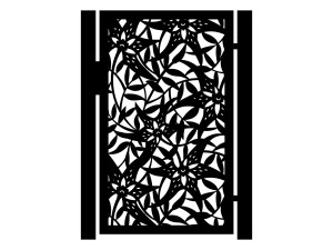 Furtka Zina 90×150 cm - biały matowy