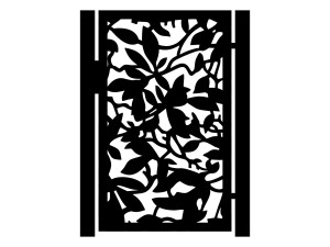 Furtka Aurora 90×150 cm - biały matowy