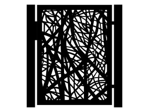 Furtka Margarita 90×120 cm - biały matowy