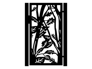 Furtka Serena 90×170 cm - biały matowy