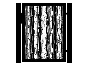 Furtka Maura 90×120 cm - biały matowy