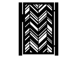 Furtka Mia 90×150 cm - antracytowy