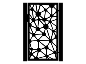 Furtka Noemi 90×170 cm - biały matowy