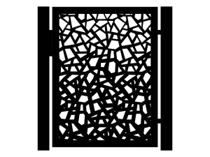 Furtka Perina 90×120 cm - biały matowy