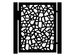 Furtka Zana 90×120 cm - biały matowy