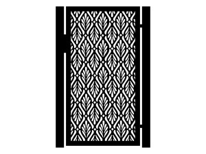 Furtka Loretta 90×170 cm - biały matowy