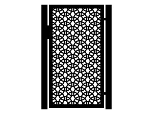 Furtka Giulia 90×170 cm - biały matowy