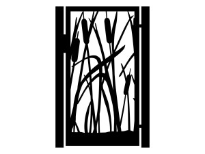 Furtka Diana 90×170 cm - biały matowy